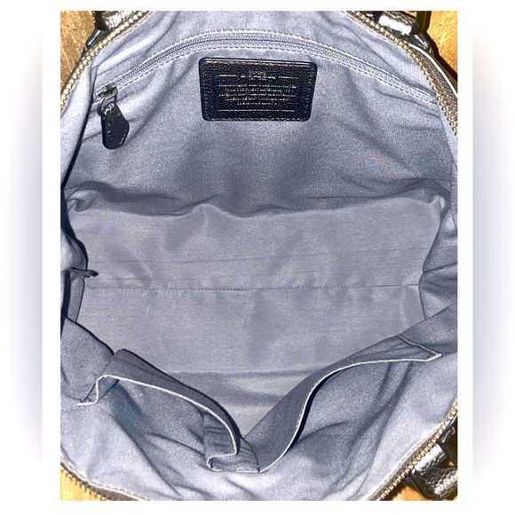 COACH. 5 Piece Bundle: Mickie Satchel with Free Wallet, 2 Twillies & Dust Bag. - Picture 13 of 16